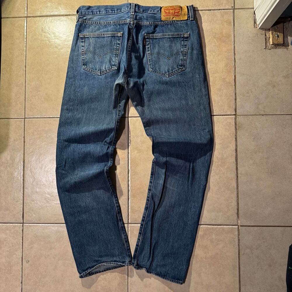 Y2k levis 501 denim blue jeans Size 34 in Mens